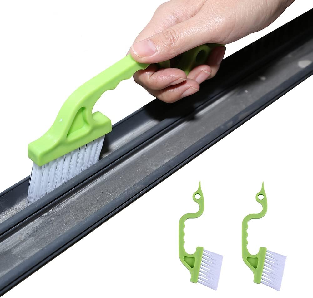 Hand-held Groove Gap Cleaning Tool, Cleaning Brush, Door Window Cleaning Brush, Kitchen Cleaning Brushes -2Pcs Hand-held Groove Gap Cleaning Tool, Cleaning Brush, Door Window Cleaning Brush, Kitchen Cleaning Brushes -2Pcs